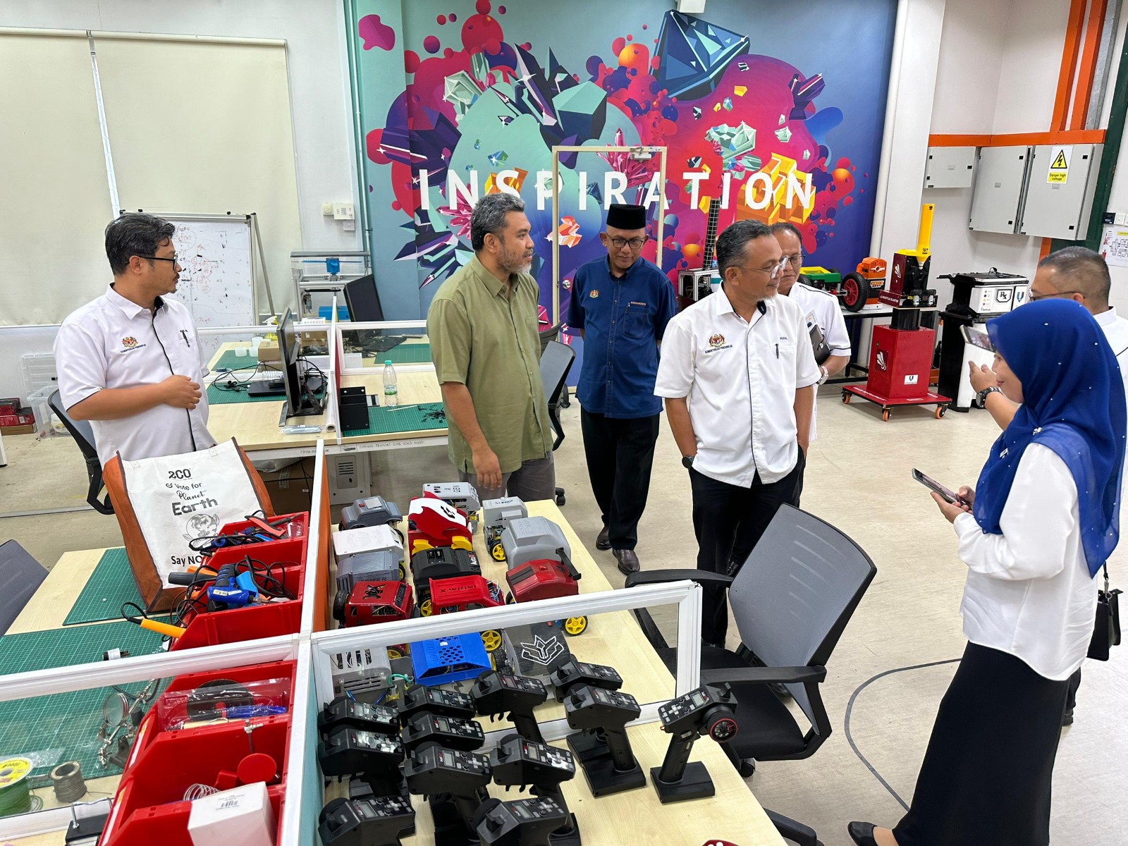 KUNJUNGAN HORMAT SK CHEROK PALOH KE UMPSA BERSAMA JPN DAN PPD